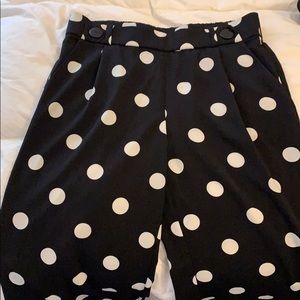 Polka dots pants from ZARA